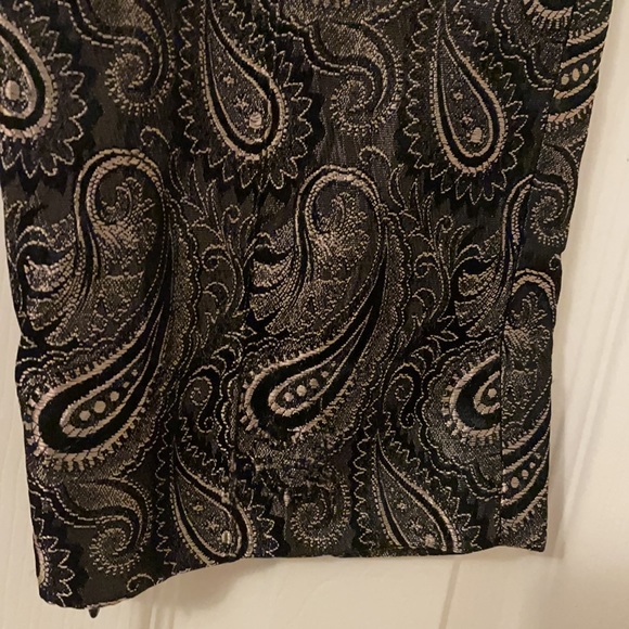 HUGO BUSCATI Collection PANT SLACKS Paisley Capri - Picture 6 of 14